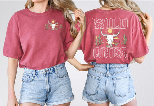 Wild ones skull (white)