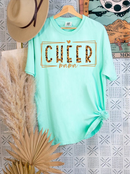 Cheer Mom leopard